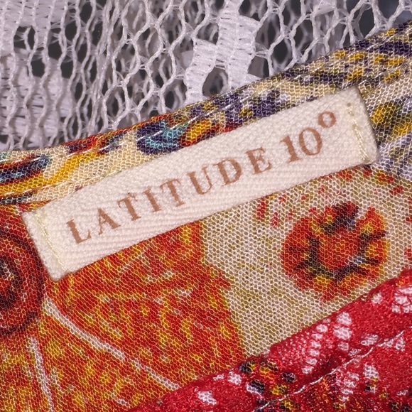 Latitude 10 degrees 🔅 sleeveless top - Picture 4 of 7